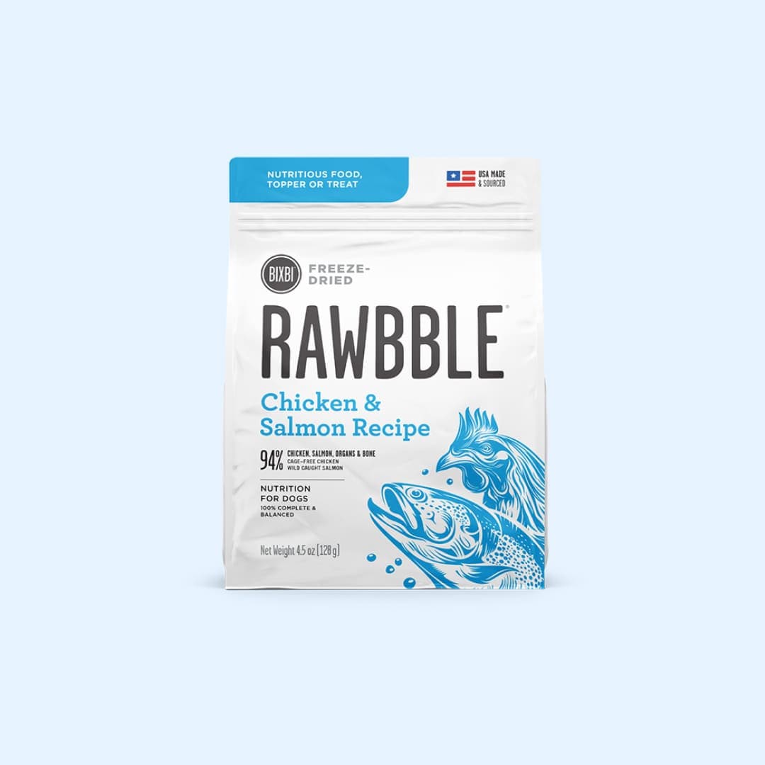 [강아지] 빅스비 러블 동결건조 치킨&연어128g