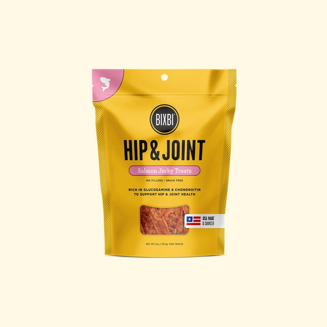 [강아지] 빅스비 저키 간식 힙앤조인트 연어맛 113g