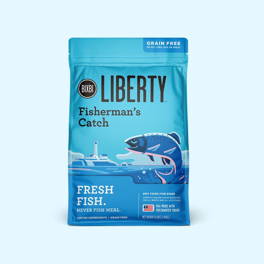 [강아지] 빅스비 리버티 키블사료 피셔맨스캣치(송어) 1.8kg