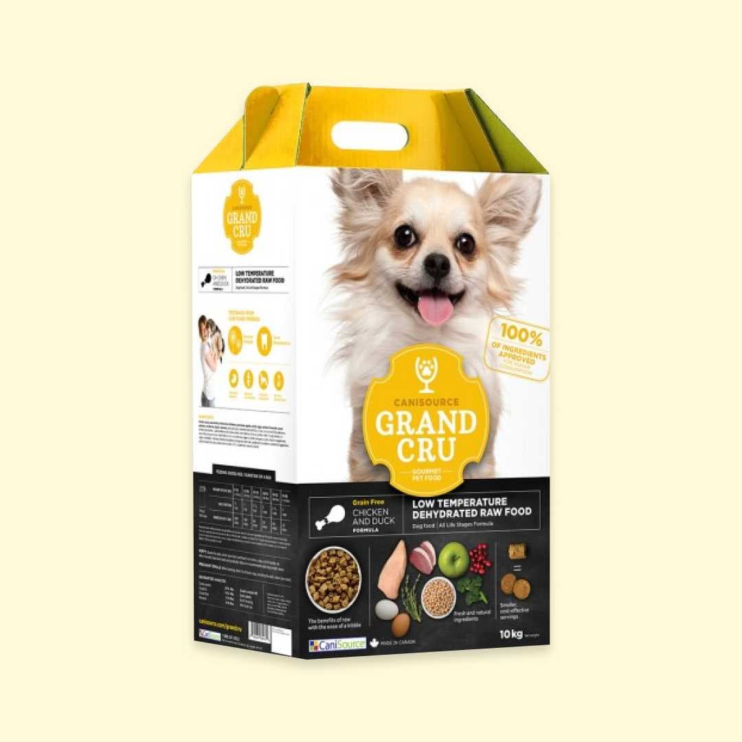 [강아지] 캐니소스 그랑크뤼 에어드라이 사료 닭고기와 오리 10kg