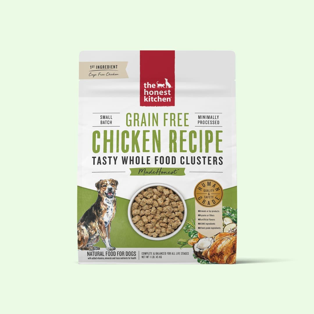 [강아지] 디어니스트키친 홀푸드 클러스터 그레인프리 치킨 450g