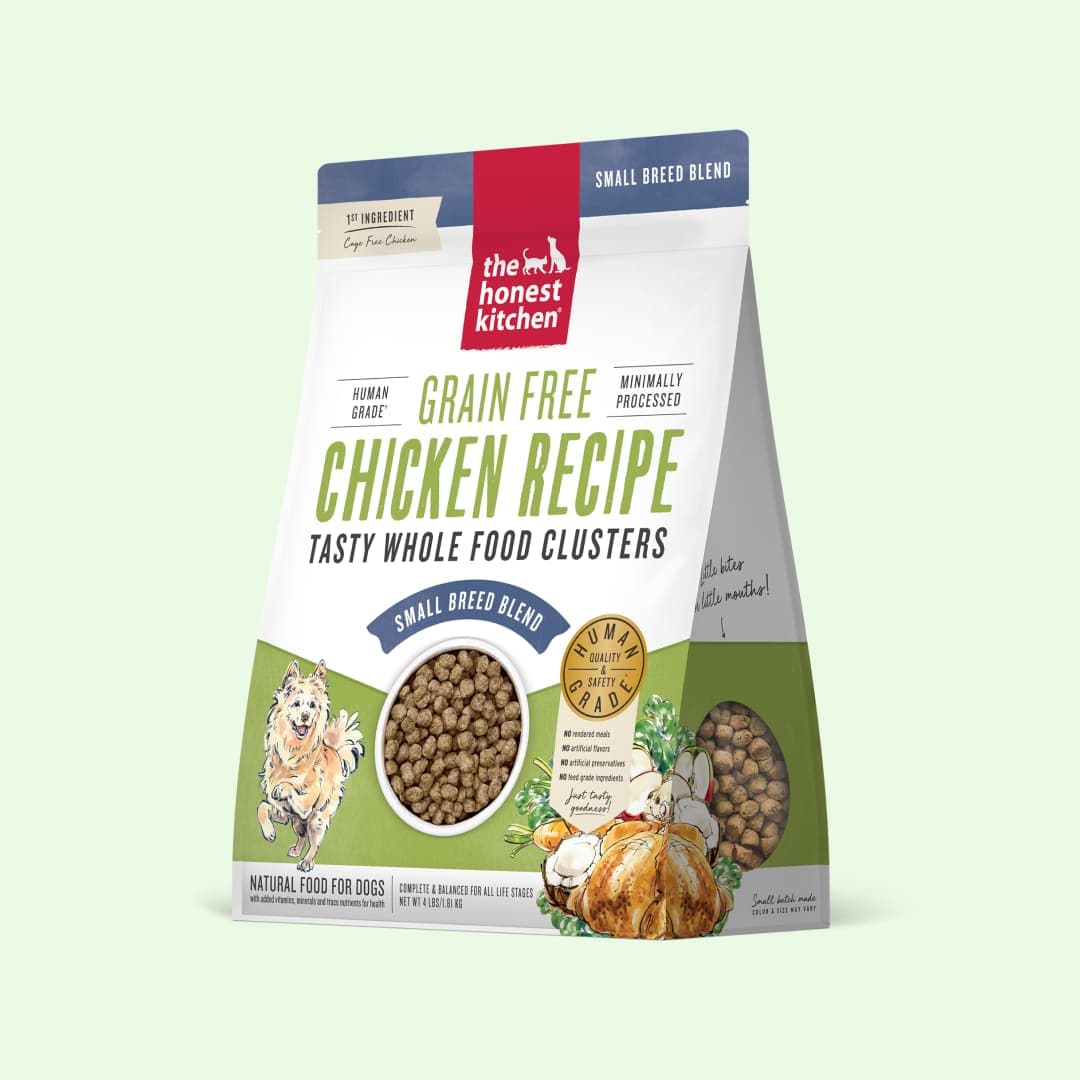 [강아지] 디어니스트키친 홀푸드 클러스터 그레인프리 치킨 스몰브리드 1.81kg