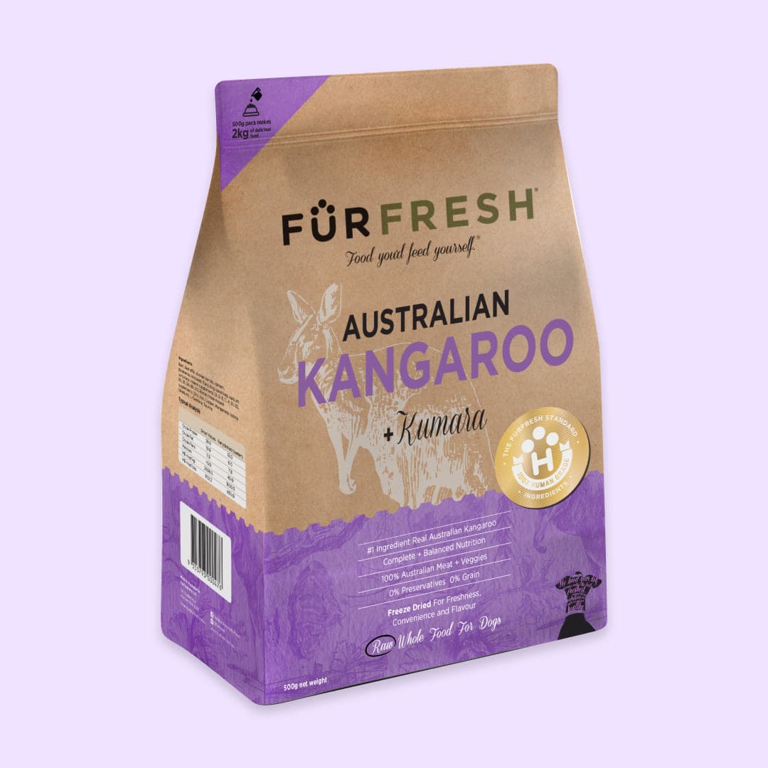 [강아지] 펄프레쉬 동결건조 캥거루&쿠마라 500g