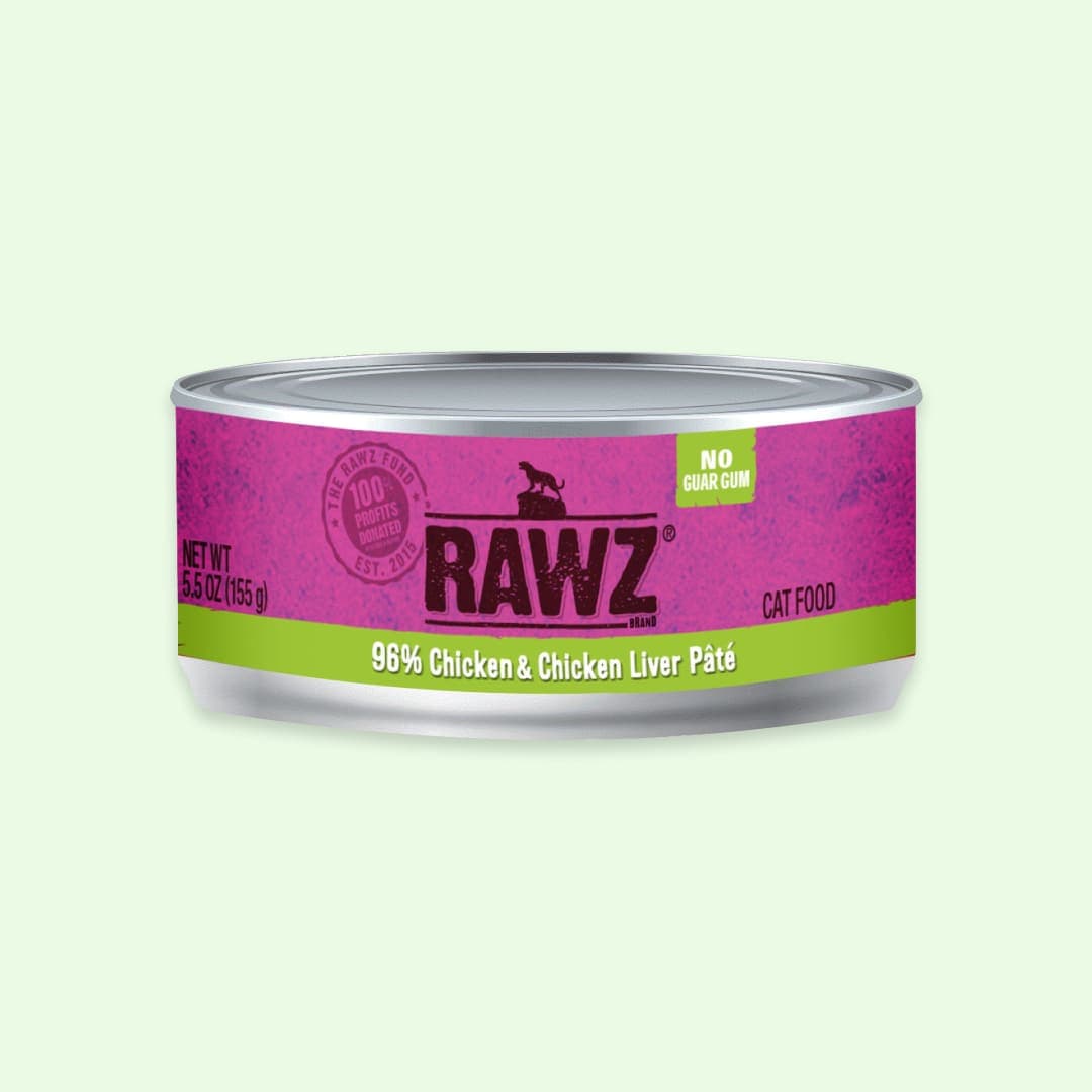 [고양이] 로우즈 96% 캣 캔 치킨&치킨간 156g