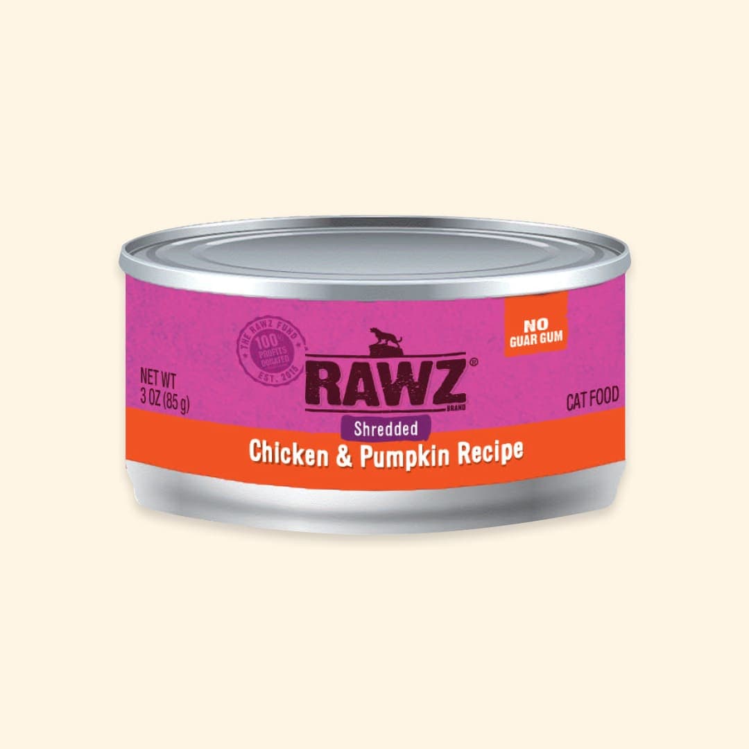 [고양이] 로우즈 슈레디드 캣 캔 치킨&호박 85g
