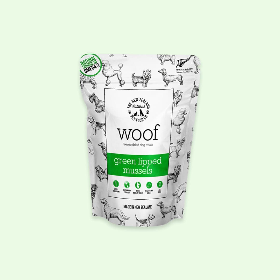 [강아지] 워프 동결건조 간식 녹색입홍합 50g