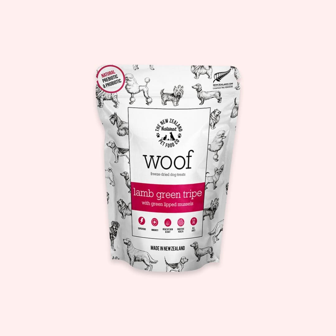 [강아지] 워프 동결건조 간식 램 그린 트라이프 40g