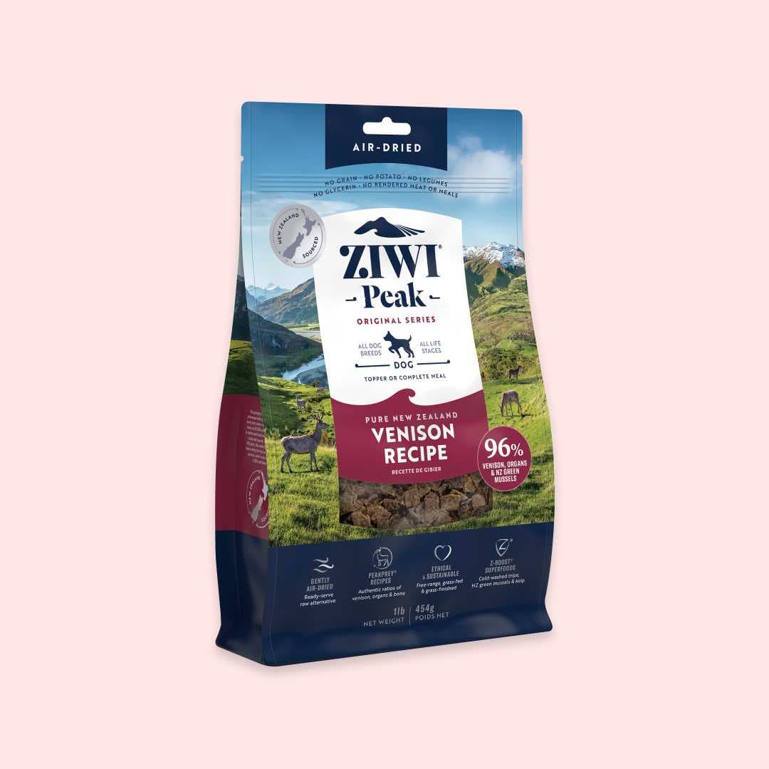 [강아지] 지위픽 에어드라이 사슴고기 454g