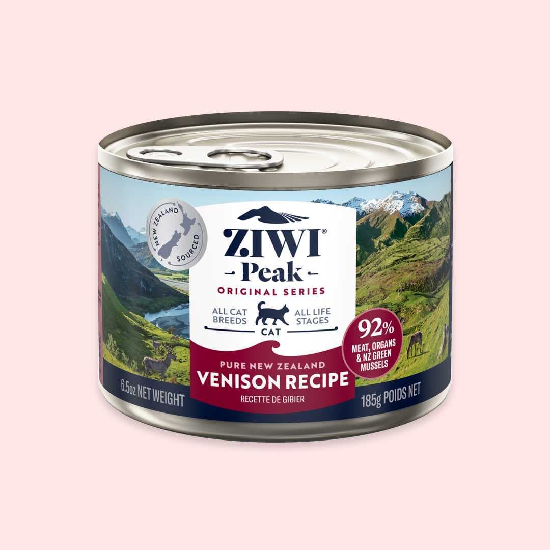 [고양이] 지위픽 캣 습식캔 사슴고기 185g