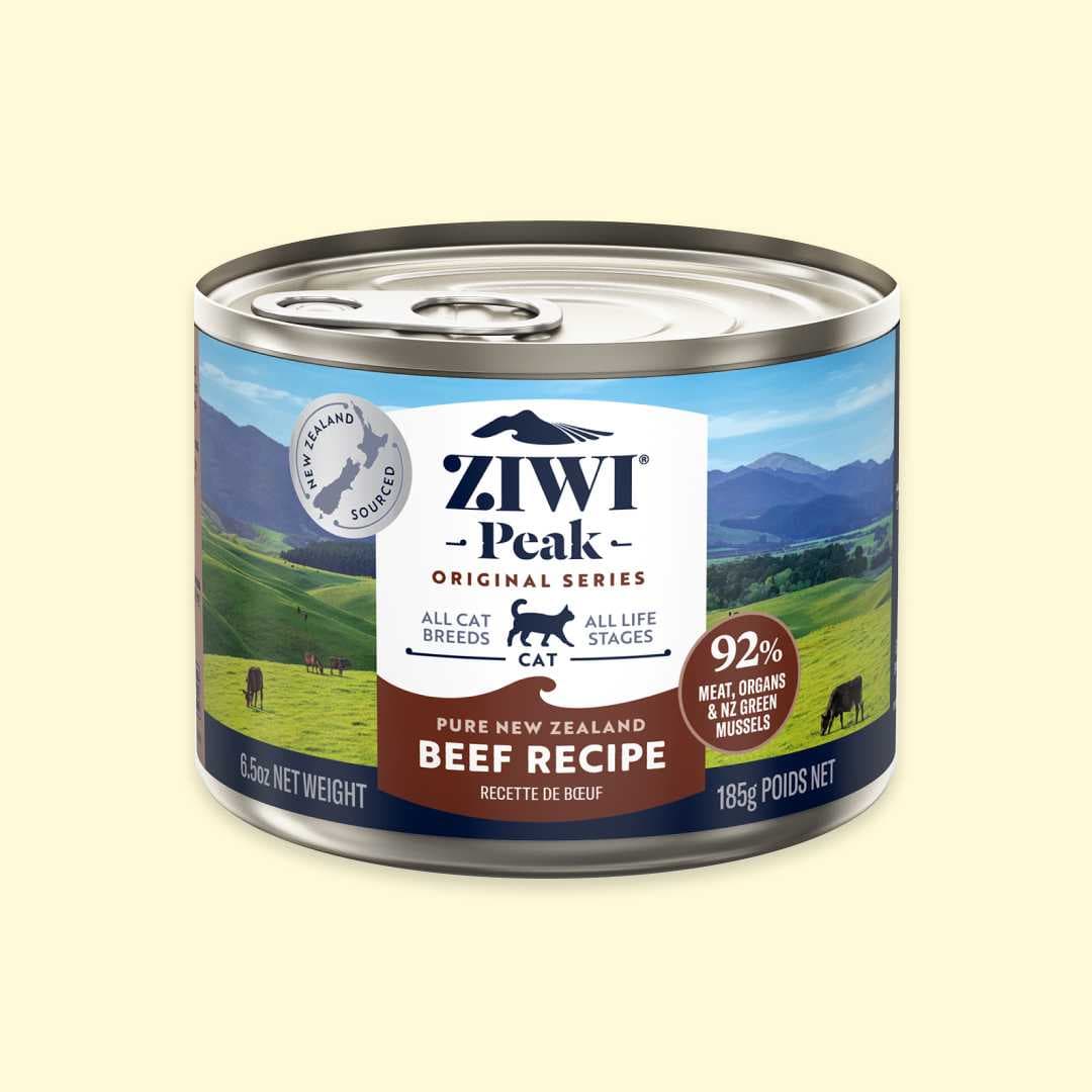 [고양이] 지위픽 캣 습식캔 소고기 185g