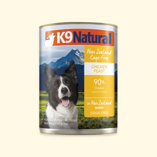 강아지 사료 K9 주식캔 닭고기 370g, 27% 적립 혜택 제공